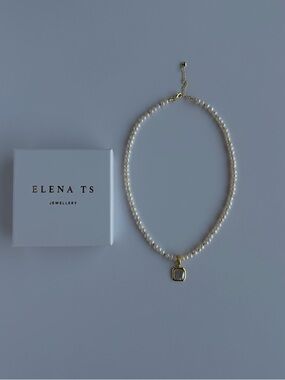 544 Pearl Necklace Pendant Necklace